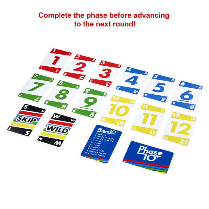 Phase 10 Card Game