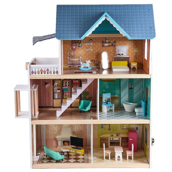 Hape Little Room Pretend Play Wooden Doll House Furniture