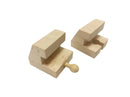 2-pk Wooden Buffers ( pair) - train  RRP $7.99  SPECIAL
