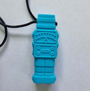 Robot Sensory necklace - Blue
