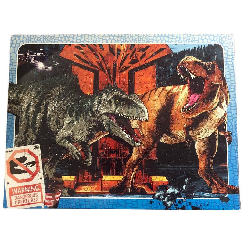 Jurassic World 96pc Frame Trey Puzzle