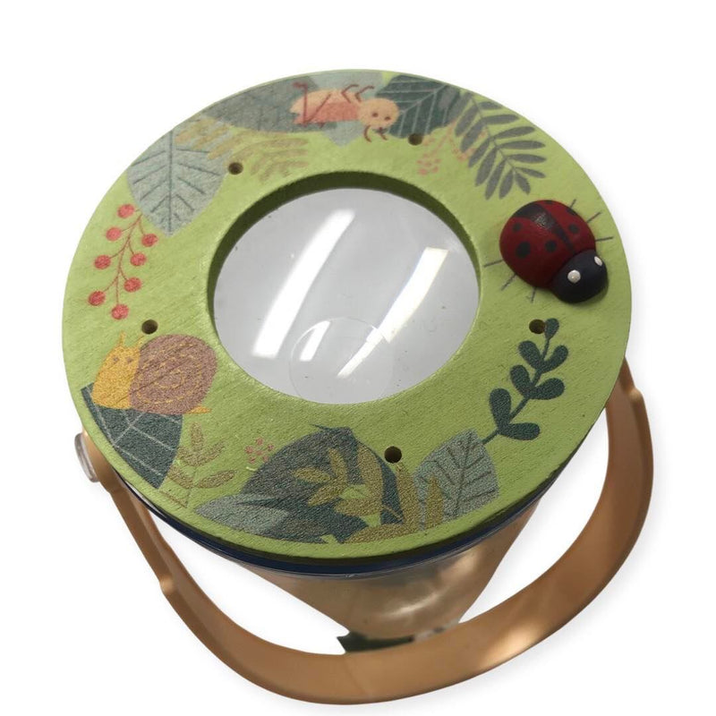 Bug Jar Magnifier Wooden - Pastel