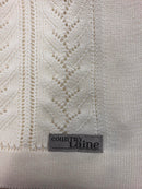 Country Laine Vee Heirloom Blanket/shawl - Cream