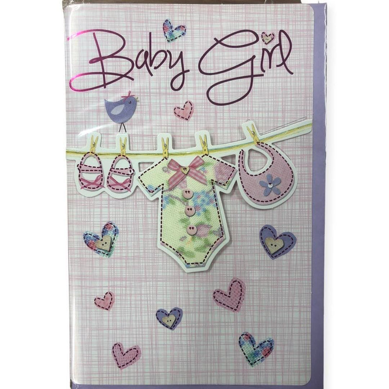 Baby Girl Greeting Card