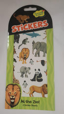 Peaceable Kingdom | Zoo Animal Stickers