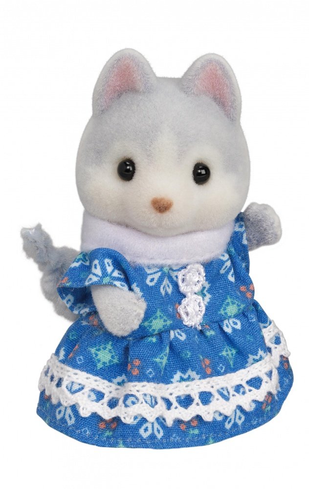 Sylvanian Families | Tandem Cycling Set Husky Sister & Brother
