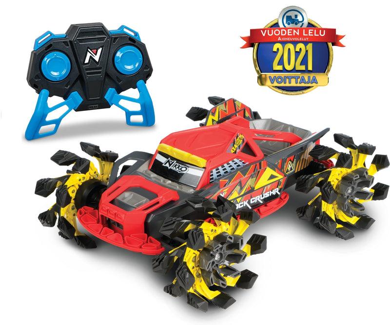 Nikko | Rock CrushR RC Vehicle - Red Lightening