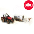 Siku | Massey Ferguson 8680 with Ifor- Williams Stock Trailer - Dirty Look