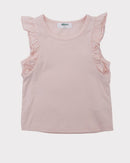 Alfaberry | Flutter Frill Top Dust Pink