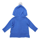 Korango Baby Boys Knit Hooded Jacket - Victoria Blue RRP $64.99