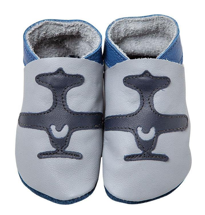 Pitter Patter | Planes - Grey/Blue