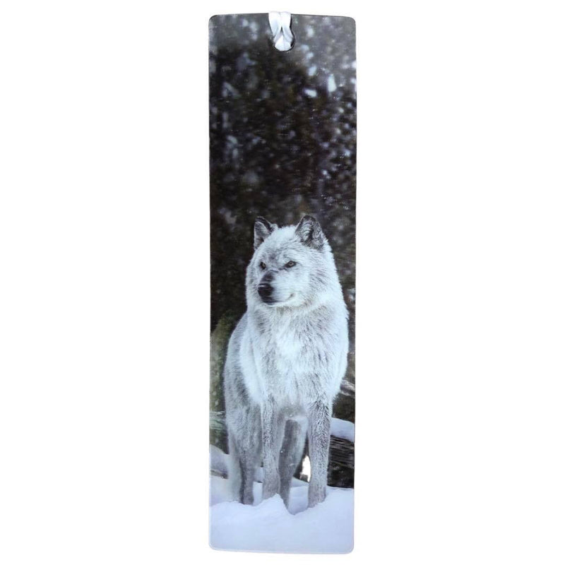 3D Bkmk - Artic Wolf