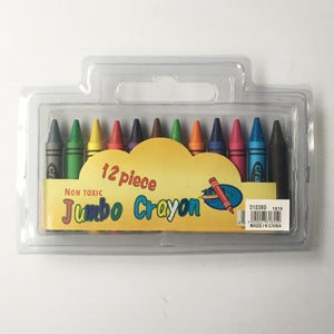 12 Piece Jumbo crayon set