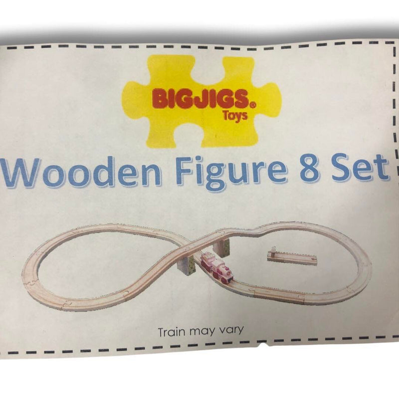 Bigjigs | Figure 8 Train set in Bag RRP $99.99