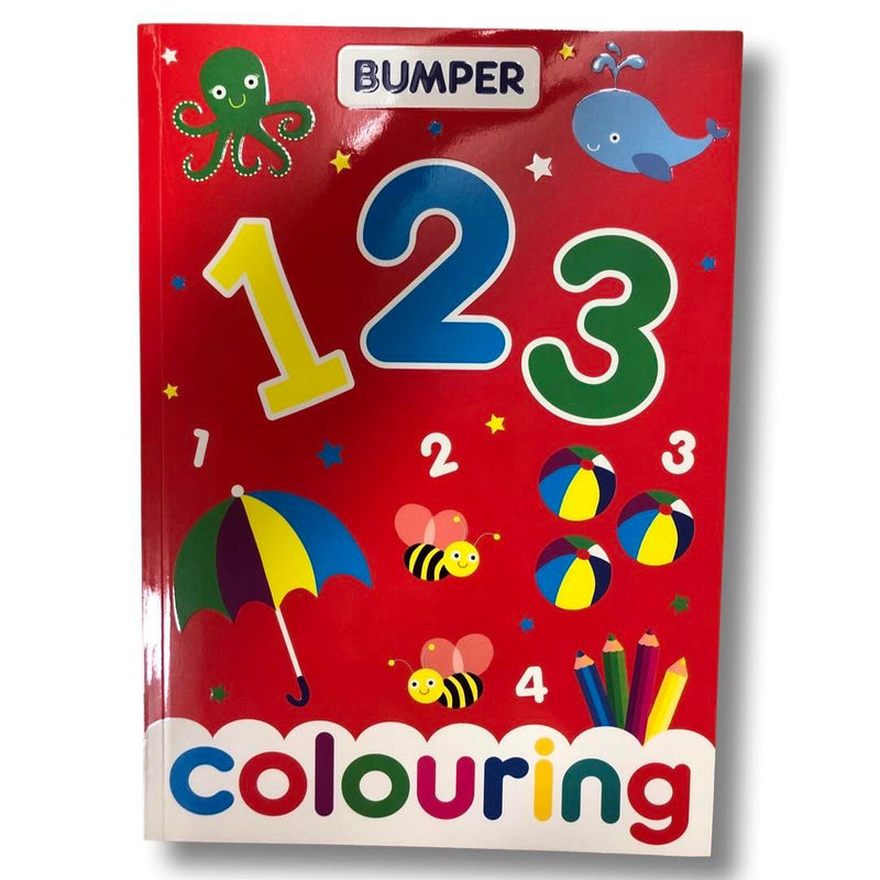 Bumper 123 Colouring Book