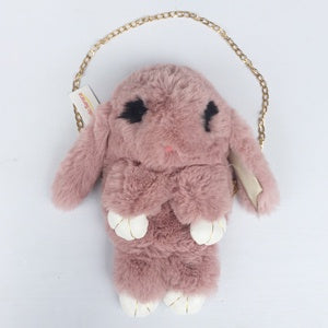 Fashion Bunny  Cross Bag  - Dusky Pink