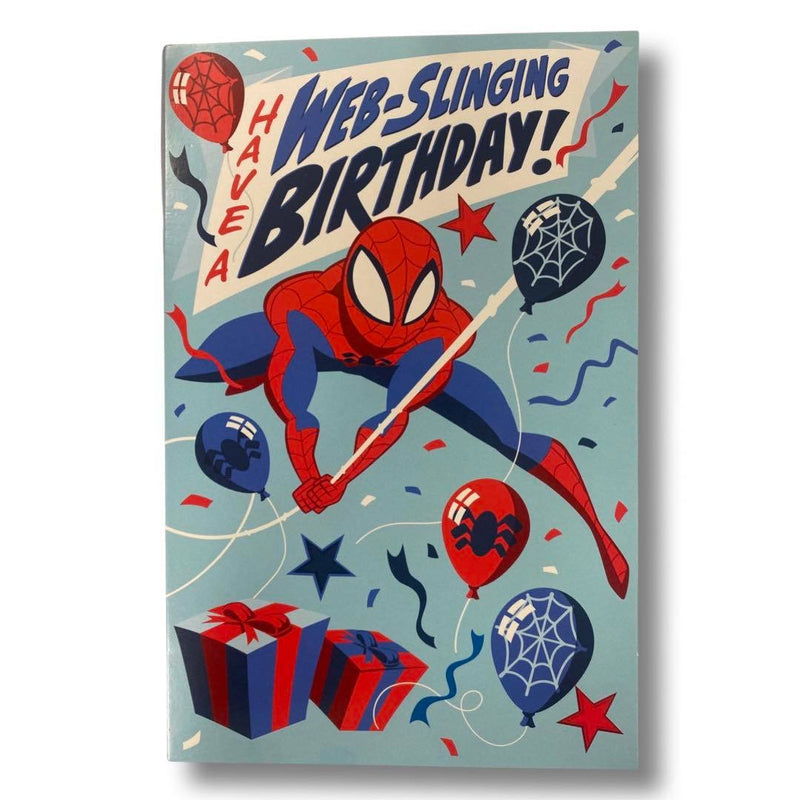 Spiderman Marvel  Birthday Card