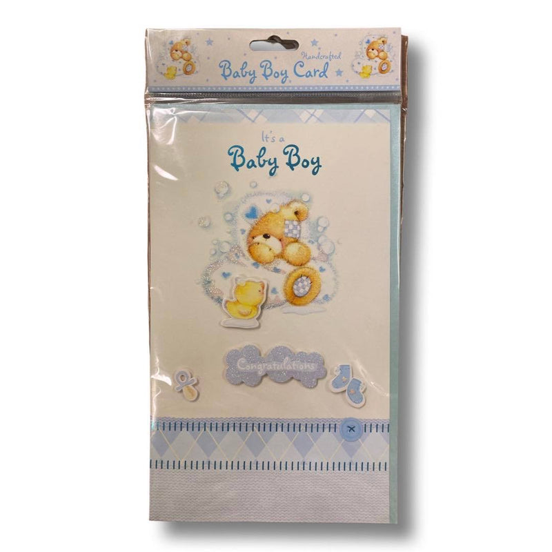 Patalena Tall Cards Boys Baby Card - It's A Boy