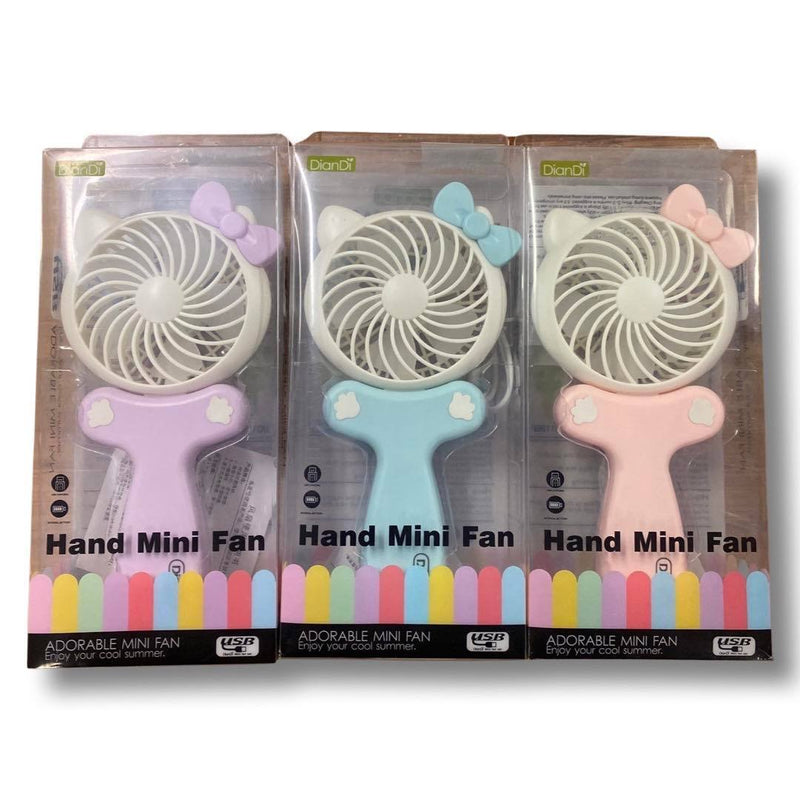 Hello Kitty  Mini Fan Adorable LED Light (3 Colors