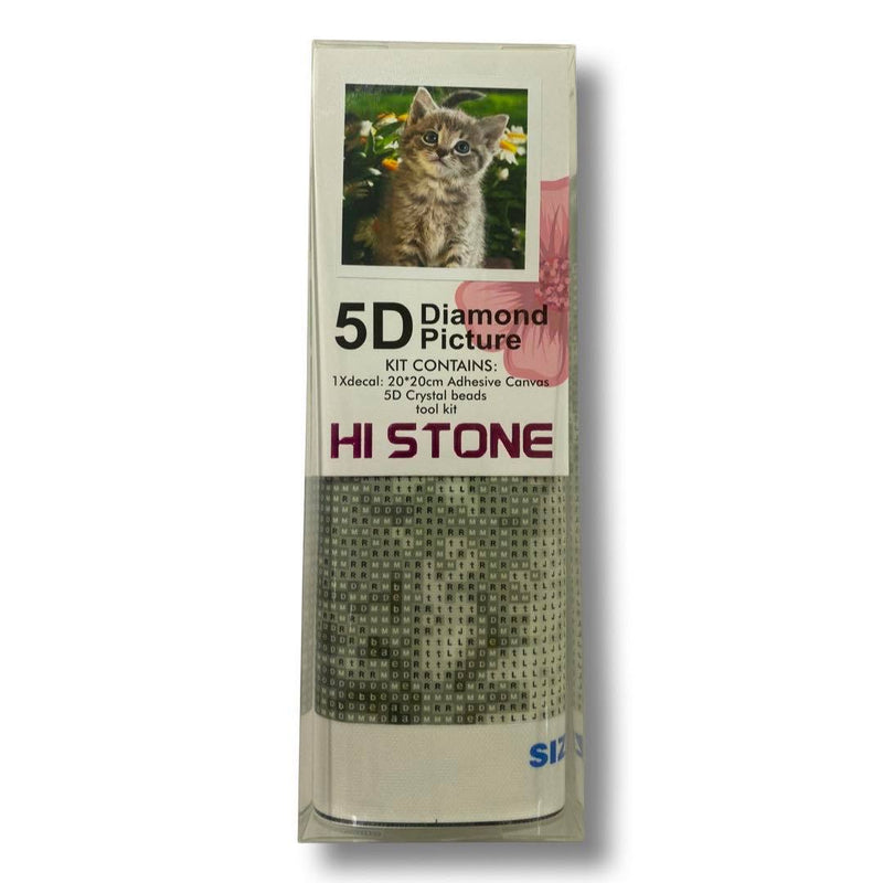 5D Diamond Art Kits - Kitten