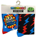 Momoko Kids Socks - Hero 2pk - 5-8yrs