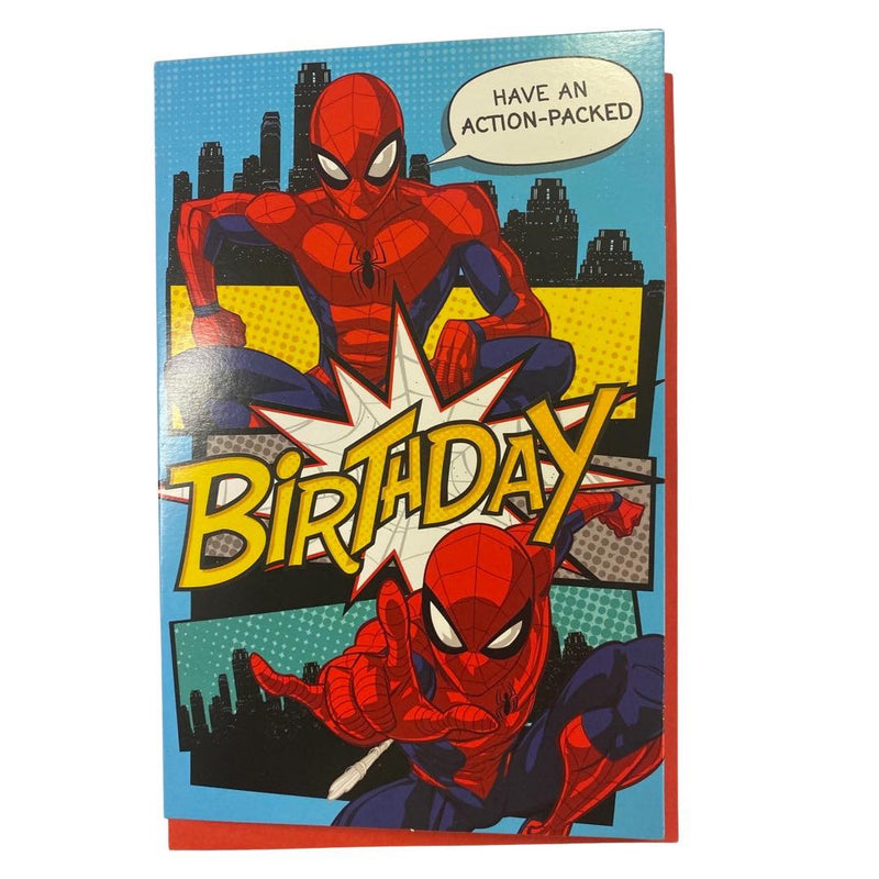 Birthday Card - Marvel Spiderman