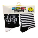 Momoko Kids Socks - Little Rebel - 3-5yrs