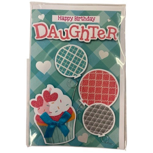 Handiworks Birthday Card - Daughter