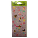 Ballerina Glitter Stickers - 63pk