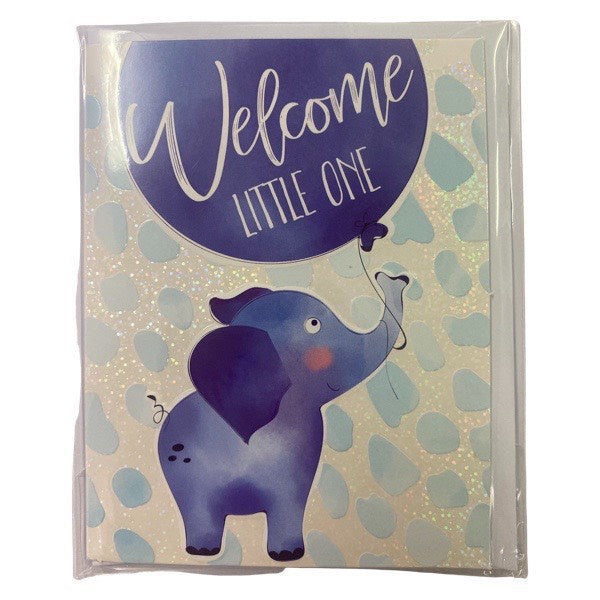 Welcome Little One - Baby Boy Gift Card