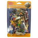 1 Pack  1:43 Scale Painted Figures Railway Figures