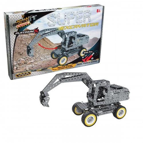 Construct It | DIY Mechanical Kit - Super Excavator  642 pcs