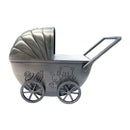 Pewter Baby Money Box Pram