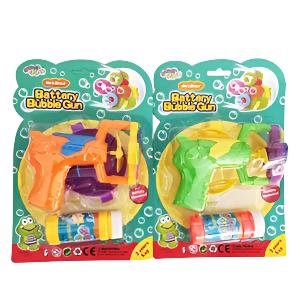 Bubble Gun Battery Operated - Asst