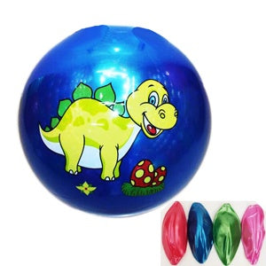 Coloured Print Ball - Assorted Colours