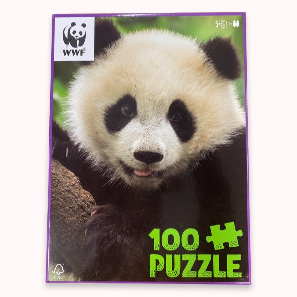 WWF Pandas 100 Piece Puzzle