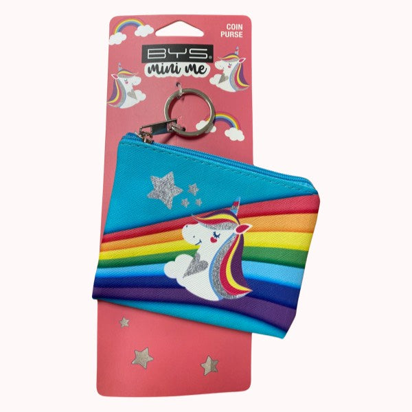 BYS Mini Me | Rainbow Unicorn coin purse