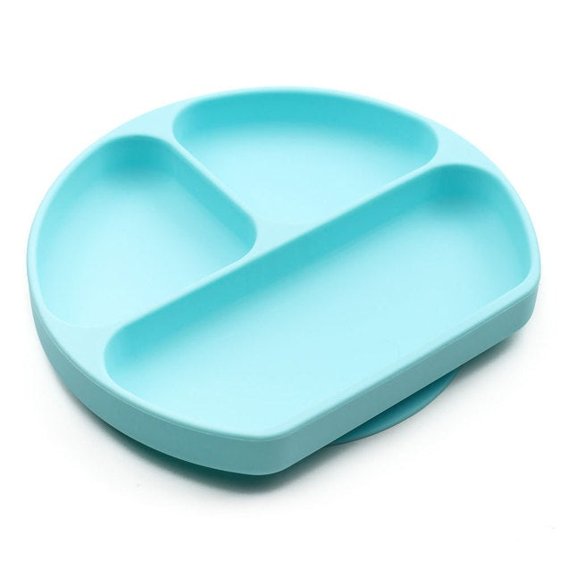 Bumkins - Silicone Grip Dish - Blue