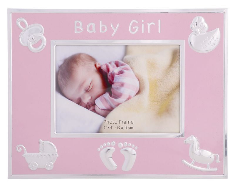 6x4 Baby Girl Frame