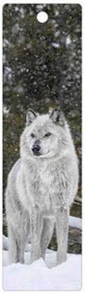 3D Bkmk - Artic Wolf