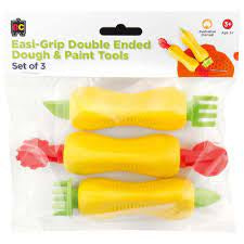 Easi-grip Paint And Dough Tools 3pc