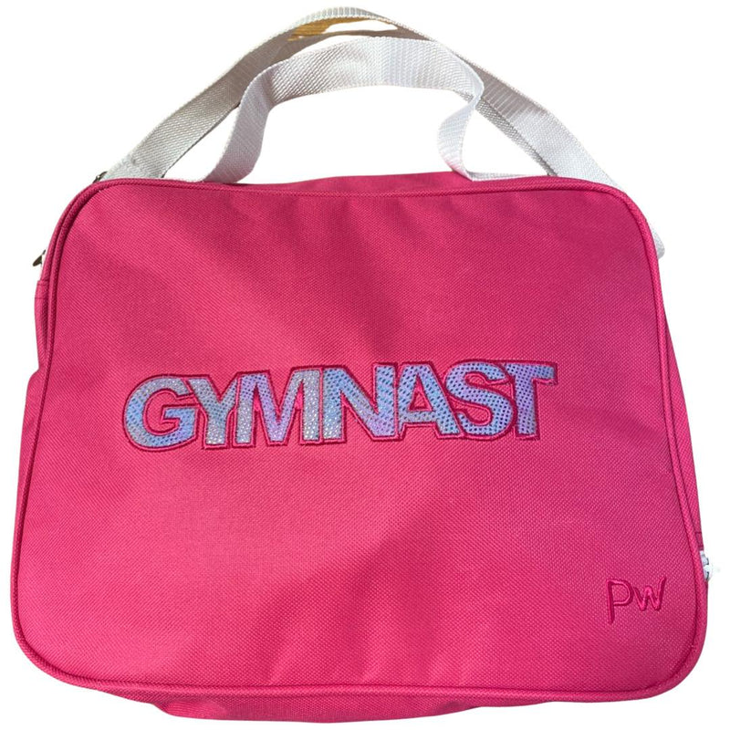 EMB Gymnast Bag- Raspberry