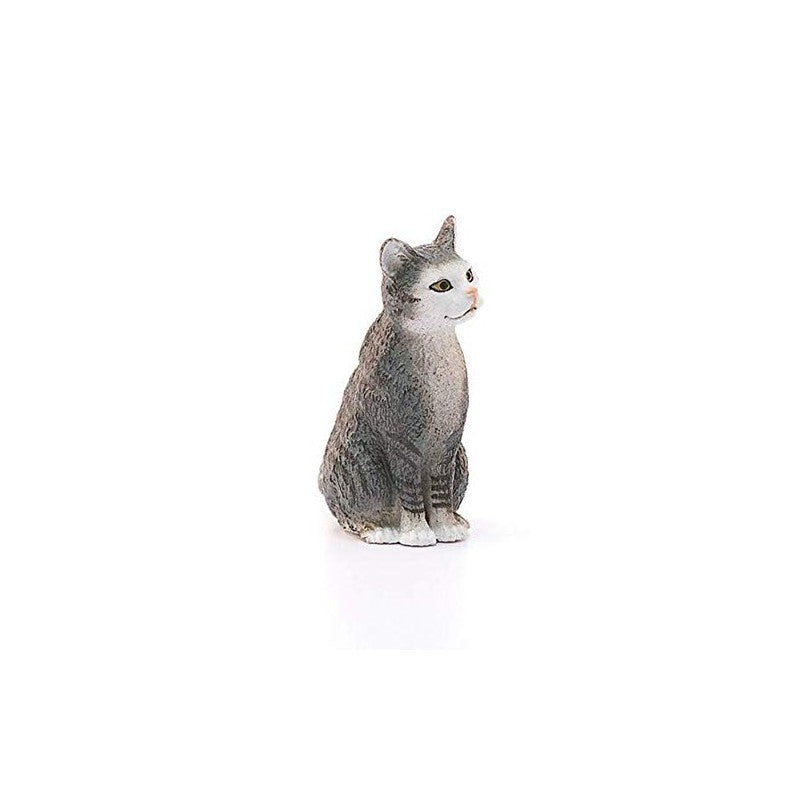Schleich | Cat Sitting Grey