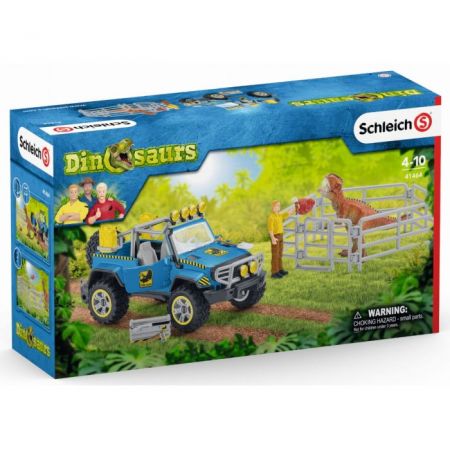 Schleich | Off-Road Vehicle With Dino Outpost Dinosaur