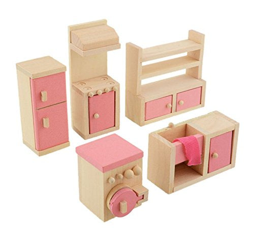 Wooden Dolls House Furniture - Kitchen