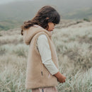 Crywolf | Reversible Vest -Dusty Pink/Camel  RRP $99.99  SPECIAL $69.99