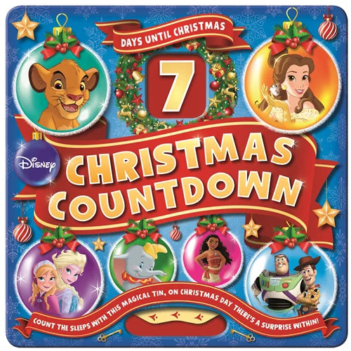 Disney Christmas Countdown Tin $44.99