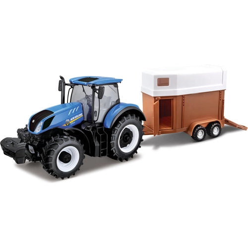 Burago | New Holland Agriculture Tractor & Trailer- Asstd