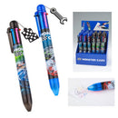 Monster Car Ball Pen 6 Colour