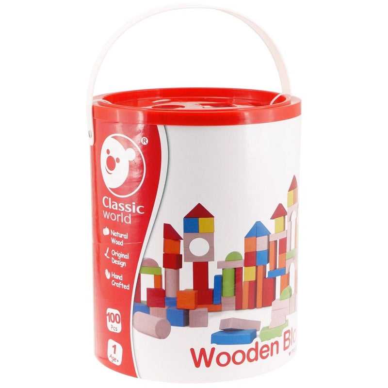 Classic World |100PC Wooden Blocks